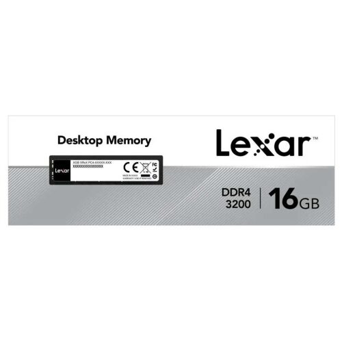 رم کامپیوتر دسکتاپ Lexar 16Gb DDR4 3200