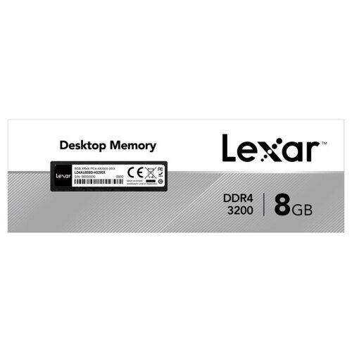 رم کامپیوتر دسکتاپ Lexar 8Gb DDR4 3200